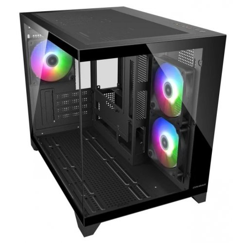 Корпус Cougar FV150 Mini без БП Black купить в Украине: Киев, Днепр, Харьков, Одесса  | Проверка совместимости, низкая цена, отзывы, характеристики от TELEMART фото