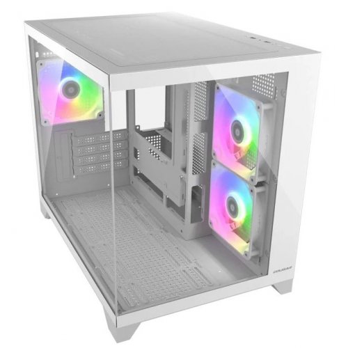 Корпус Cougar FV150 Mini без БП White купить в Украине: Киев, Днепр, Харьков, Одесса  | Проверка совместимости, низкая цена, отзывы, характеристики от TELEMART фото