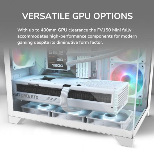 Корпус Cougar FV150 Mini без БП Pink купить в Украине: Киев, Днепр, Харьков, Одесса  | Проверка совместимости, низкая цена, отзывы, характеристики от TELEMART фото