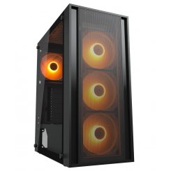 Корпус Cougar MX160 RGB без БП Black