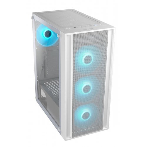 Корпус Cougar MX160 RGB без БП White купить в Украине: Киев, Днепр, Харьков, Одесса  | Проверка совместимости, низкая цена, отзывы, характеристики от TELEMART фото