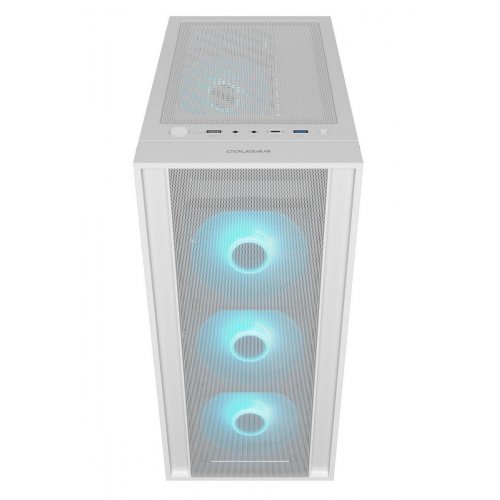 Корпус Cougar MX160 RGB без БП White купить в Украине: Киев, Днепр, Харьков, Одесса  | Проверка совместимости, низкая цена, отзывы, характеристики от TELEMART фото