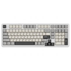 Клавіатура Attack Shark X98 RGB Linear Strawberry Switch Wireless (AS-6972792470603-CW-UA) White (Відновлено продавцем, 855881)