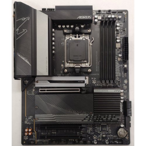 Материнська плата Gigabyte B650 AORUS ELITE AX (sAM5, AMD B650) (Відновлено продавцем, 855886) купити в Україні: Київ, Львів, Хмельницький, Тернопіль, Івано-Франківськ | Перевірка сумісності, низька ціна, відгуки, характеристики від TELEMART фото
