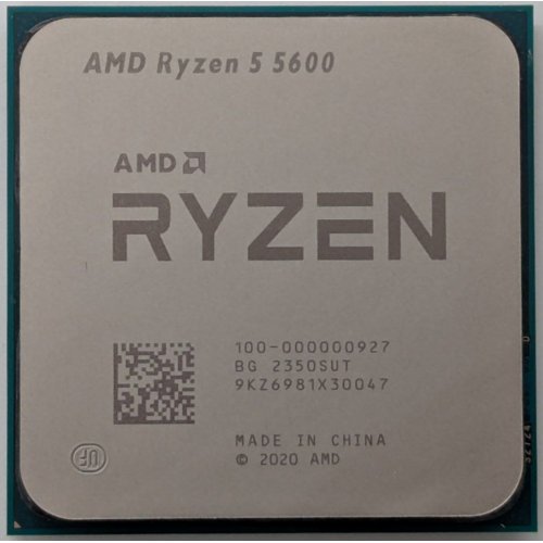 Процессор AMD Ryzen 5 5600 3.5(4.4)GHz 32MB sAM4 Tray (100-000000927) (Восстановлено продавцом, 855923) купить в Украине: Киев, Днепр, Харьков, Одесса  | Проверка совместимости, низкая цена, отзывы, характеристики от TELEMART фото