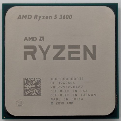 Процесор AMD Ryzen 5 3600 3.6(4.2)GHz 32MB sAM4 Box (100-100000031BOX) (Відновлено продавцем, 855925) купити в Україні: Київ, Львів, Хмельницький, Тернопіль, Івано-Франківськ | Перевірка сумісності, низька ціна, відгуки, характеристики від TELEMART фото