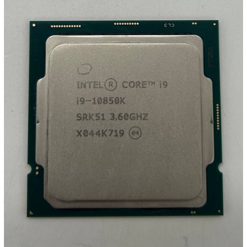 Процессор Intel Core i9-10850K 3.6(5.2)GHz 20MB s1200 Tray (CM8070104608302) (Восстановлено продавцом, 855934) купить в Украине: Киев, Днепр, Харьков, Одесса  | Проверка совместимости, низкая цена, отзывы, характеристики от TELEMART фото