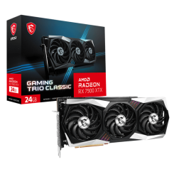 Видеокарта MSI Radeon RX 7900 XTX GAMING TRIO CLASSIC 24576MB (RADEON RX 7900 XTX GAMING TRIO CLASSIC 24G) (Восстановлено продавцом, 855942)