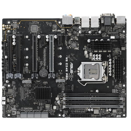 Материнська плата Asus WS C246 PRO (s1151-v2, Intel C246) (Відновлено продавцем, 855946) купити в Україні: Київ, Львів, Хмельницький, Тернопіль, Івано-Франківськ | Перевірка сумісності, низька ціна, відгуки, характеристики від TELEMART фото