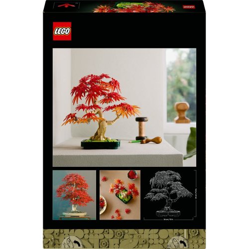 Конструктор LEGO Botanicals Бонсай из японского красного клена 474 детали (10348) купить в Украине: Киев, Днепр, Харьков, Одесса  | Низкая цена, отзывы, характеристики от TELEMART фото