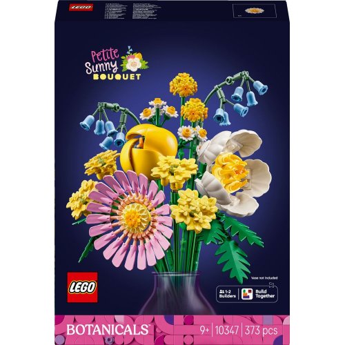 Конструктор LEGO Botanicals Мініатюрний сонячний букет 373 деталі (10347) купити в Україні: Київ, Львів, Хмельницький, Тернопіль, Івано-Франківськ | Низька ціна, відгуки, характеристики від TELEMART фото