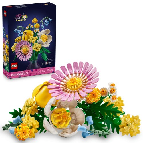 Конструктор LEGO Botanicals Мініатюрний сонячний букет 373 деталі (10347) купити в Україні: Київ, Львів, Хмельницький, Тернопіль, Івано-Франківськ | Низька ціна, відгуки, характеристики від TELEMART фото