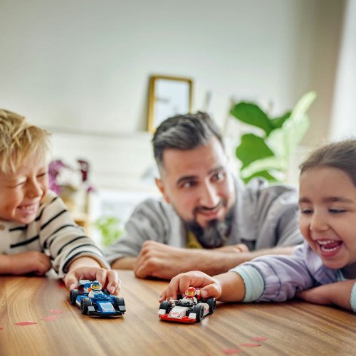 Конструктор LEGO City Автомобили для гонок F1 команд Williams Racing и Haas F1 92 детали (60464) купить в Украине: Киев, Днепр, Харьков, Одесса  | Низкая цена, отзывы, характеристики от TELEMART фото