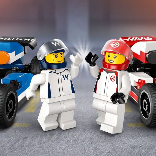 Конструктор LEGO City Автомобили для гонок F1 команд Williams Racing и Haas F1 92 детали (60464) купить в Украине: Киев, Днепр, Харьков, Одесса  | Низкая цена, отзывы, характеристики от TELEMART фото