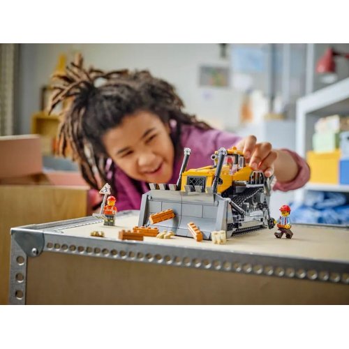 Конструктор LEGO City Жовтий бульдозер 390 деталей (60466) купити в Україні: Київ, Львів, Хмельницький, Тернопіль, Івано-Франківськ | Низька ціна, відгуки, характеристики від TELEMART фото