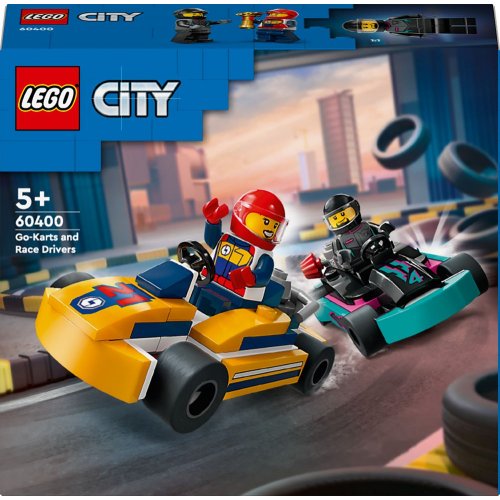 Конструктор LEGO City Картинг і гонщики 99 деталей (60400) купити в Україні: Київ, Львів, Хмельницький, Тернопіль, Івано-Франківськ | Низька ціна, відгуки, характеристики від TELEMART фото