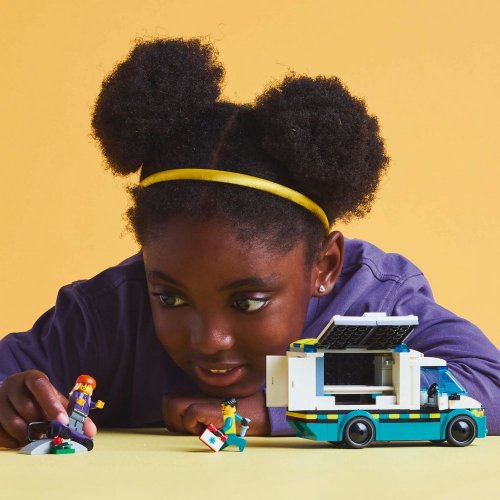 Конструктор LEGO City Швидка допомога 184 деталі (60451) купити в Україні: Київ, Львів, Хмельницький, Тернопіль, Івано-Франківськ | Низька ціна, відгуки, характеристики від TELEMART фото