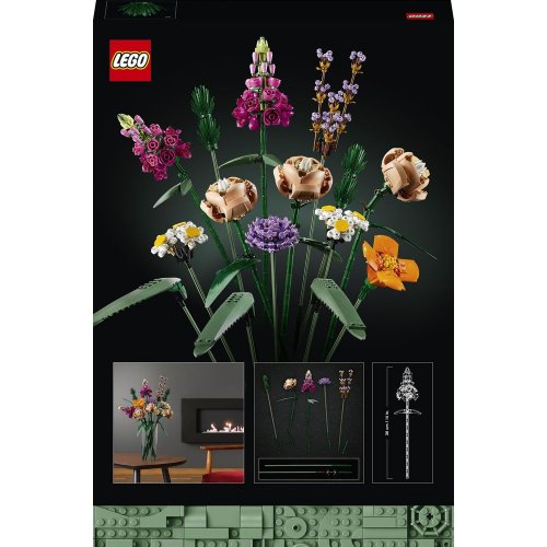 Конструктор LEGO Creator Expert Botanicals Букет цветов 756 деталей (10280) купить в Украине: Киев, Днепр, Харьков, Одесса  | Низкая цена, отзывы, характеристики от TELEMART фото