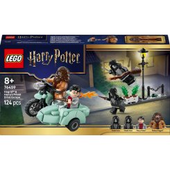 Конструктор LEGO Harry Potter Хагрид и Гарри: Побег с Тисовой улицы 124 детали (76459)