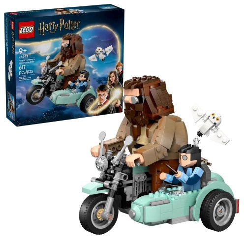 Конструктор LEGO Harry Potter Поездка Хагрида и Гарри на мотоцикле 617 деталей (76443) купить в Украине: Киев, Днепр, Харьков, Одесса  | Низкая цена, отзывы, характеристики от TELEMART фото