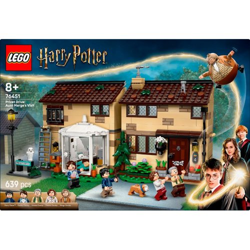 Конструктор LEGO Harry Potter Привет-драйв: визит тетки Мардж 639 деталей (76451) купить в Украине: Киев, Днепр, Харьков, Одесса  | Низкая цена, отзывы, характеристики от TELEMART фото