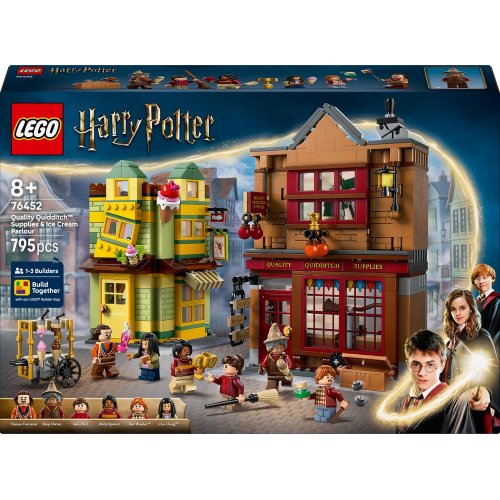 Конструктор LEGO Harry Potter Якісні товари для квідичу і кафе з морозивом 795 деталей (76452) купити в Україні: Київ, Львів, Хмельницький, Тернопіль, Івано-Франківськ | Низька ціна, відгуки, характеристики від TELEMART фото
