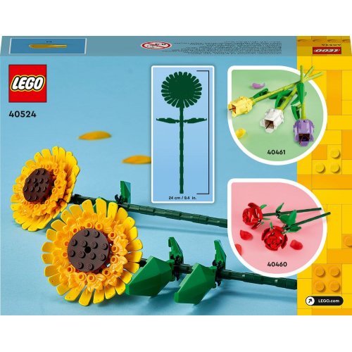 Конструктор LEGO Botanicals Соняшники 191 деталь (40524) купити в Україні: Київ, Львів, Хмельницький, Тернопіль, Івано-Франківськ | Низька ціна, відгуки, характеристики від TELEMART фото