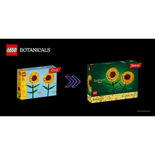 Конструктор LEGO Botanicals Соняшники 191 деталь (40524) купити в Україні: Київ, Львів, Хмельницький, Тернопіль, Івано-Франківськ | Низька ціна, відгуки, характеристики від TELEMART фото