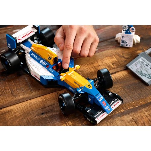 Конструктор LEGO Icons Williams Racing FW14B і Найджел Менселл 799 деталей (10353) купити в Україні: Київ, Львів, Хмельницький, Тернопіль, Івано-Франківськ | Низька ціна, відгуки, характеристики від TELEMART фото
