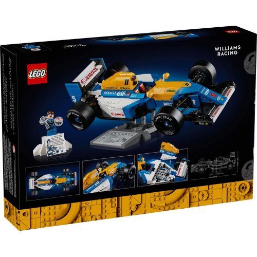 Конструктор LEGO Icons Williams Racing FW14B і Найджел Менселл 799 деталей (10353) купити в Україні: Київ, Львів, Хмельницький, Тернопіль, Івано-Франківськ | Низька ціна, відгуки, характеристики від TELEMART фото