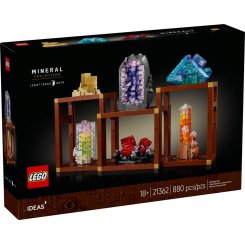 Конструктор LEGO Ideas Колекція мінералів 880 деталей (21362)