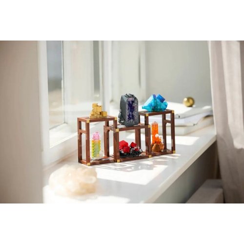 Конструктор LEGO Ideas Колекція мінералів 880 деталей (21362) купити в Україні: Київ, Львів, Хмельницький, Тернопіль, Івано-Франківськ | Низька ціна, відгуки, характеристики від TELEMART фото