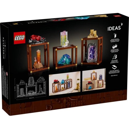 Конструктор LEGO Ideas Колекція мінералів 880 деталей (21362) купити в Україні: Київ, Львів, Хмельницький, Тернопіль, Івано-Франківськ | Низька ціна, відгуки, характеристики від TELEMART фото