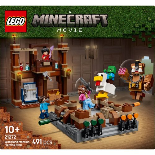 Конструктор LEGO Minecraft Бійцівський ринг у лісовому маєтку 491 деталь (21272) купити в Україні: Київ, Львів, Хмельницький, Тернопіль, Івано-Франківськ | Низька ціна, відгуки, характеристики від TELEMART фото