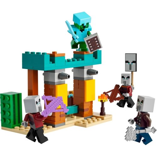 Конструктор LEGO Minecraft Пустельний патруль розбійника 105 деталей (21267) купити в Україні: Київ, Львів, Хмельницький, Тернопіль, Івано-Франківськ | Низька ціна, відгуки, характеристики від TELEMART фото