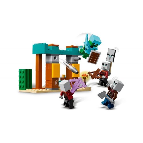 Конструктор LEGO Minecraft Пустельний патруль розбійника 105 деталей (21267) купити в Україні: Київ, Львів, Хмельницький, Тернопіль, Івано-Франківськ | Низька ціна, відгуки, характеристики від TELEMART фото