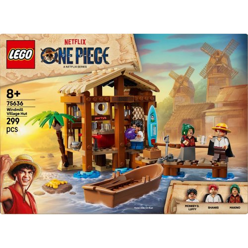 Конструктор LEGO One Piece Хатина у Селищі Вітряків 299 деталей (75636) купити в Україні: Київ, Львів, Хмельницький, Тернопіль, Івано-Франківськ | Низька ціна, відгуки, характеристики від TELEMART фото