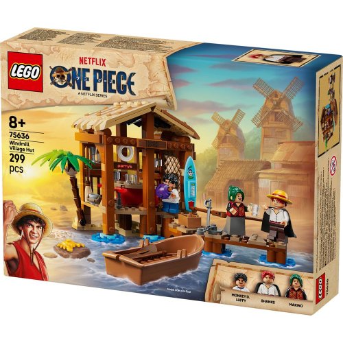Конструктор LEGO One Piece Хатина у Селищі Вітряків 299 деталей (75636) купити в Україні: Київ, Львів, Хмельницький, Тернопіль, Івано-Франківськ | Низька ціна, відгуки, характеристики від TELEMART фото