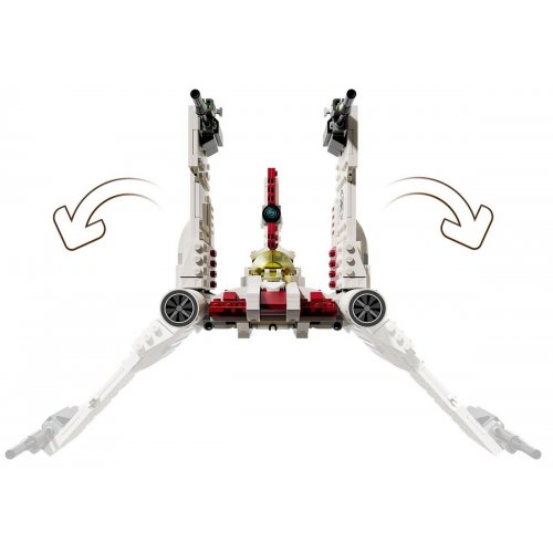 Конструктор LEGO Star Wars Зоряний винищувач V-19 Потік 567 деталей (75432) купити в Україні: Київ, Львів, Хмельницький, Тернопіль, Івано-Франківськ | Низька ціна, відгуки, характеристики від TELEMART фото