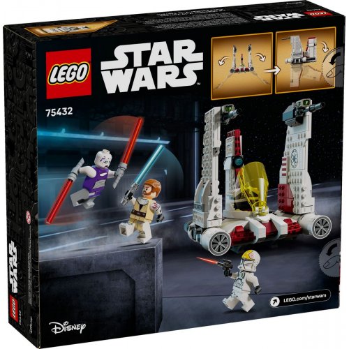 Конструктор LEGO Star Wars Зоряний винищувач V-19 Потік 567 деталей (75432) купити в Україні: Київ, Львів, Хмельницький, Тернопіль, Івано-Франківськ | Низька ціна, відгуки, характеристики від TELEMART фото