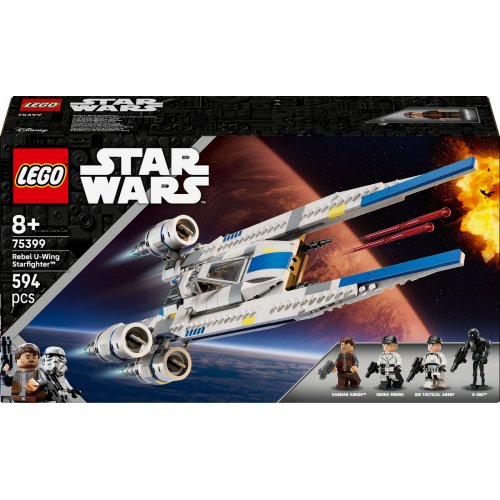 Конструктор LEGO Star Wars Повстанський винищувач U-Wing 594 деталі (75399) купити в Україні: Київ, Львів, Хмельницький, Тернопіль, Івано-Франківськ | Низька ціна, відгуки, характеристики від TELEMART фото