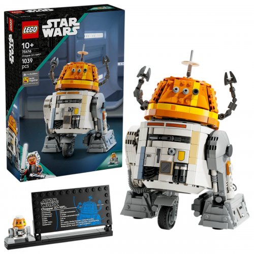 Конструктор LEGO Star Wars Чоппер (C1-10P). Дроид-астромеханик 1039 деталей (75416) купить в Украине: Киев, Днепр, Харьков, Одесса  | Низкая цена, отзывы, характеристики от TELEMART фото