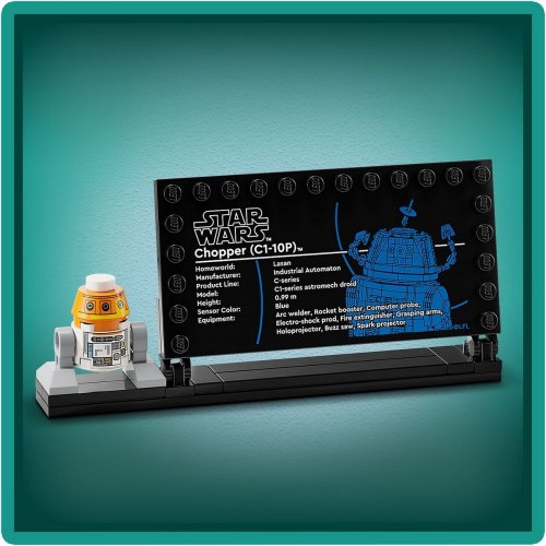 Конструктор LEGO Star Wars Чоппер (C1-10P). Дроид-астромеханик 1039 деталей (75416) купить в Украине: Киев, Днепр, Харьков, Одесса  | Низкая цена, отзывы, характеристики от TELEMART фото