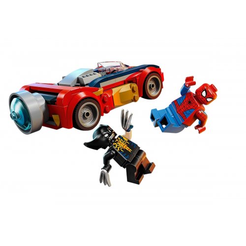 Конструктор LEGO Super Heroes Marvel Автомобіль Людини-павука vs. Отруєний Росомаха 134 деталі (76336) купити в Україні: Київ, Львів, Хмельницький, Тернопіль, Івано-Франківськ | Низька ціна, відгуки, характеристики від TELEMART фото