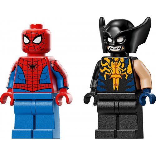 Конструктор LEGO Super Heroes Marvel Автомобіль Людини-павука vs. Отруєний Росомаха 134 деталі (76336) купити в Україні: Київ, Львів, Хмельницький, Тернопіль, Івано-Франківськ | Низька ціна, відгуки, характеристики від TELEMART фото