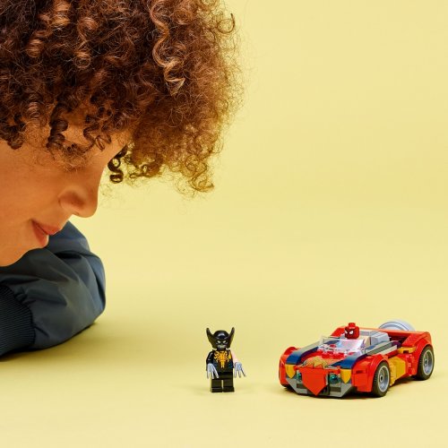 Конструктор LEGO Super Heroes Marvel Автомобіль Людини-павука vs. Отруєний Росомаха 134 деталі (76336) купити в Україні: Київ, Львів, Хмельницький, Тернопіль, Івано-Франківськ | Низька ціна, відгуки, характеристики від TELEMART фото