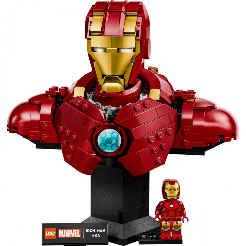 Конструктор LEGO Super Heroes Marvel Бюст Залізної Людини MK4 436 деталей (76327) купити в Україні: Київ, Львів, Хмельницький, Тернопіль, Івано-Франківськ | Низька ціна, відгуки, характеристики від TELEMART фото