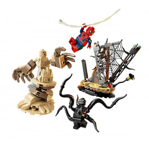 Конструктор LEGO Super Heroes Marvel Легендарна битва: Людина-павук vs. Піщана людина 201 деталь (76334) купити в Україні: Київ, Львів, Хмельницький, Тернопіль, Івано-Франківськ | Низька ціна, відгуки, характеристики від TELEMART фото