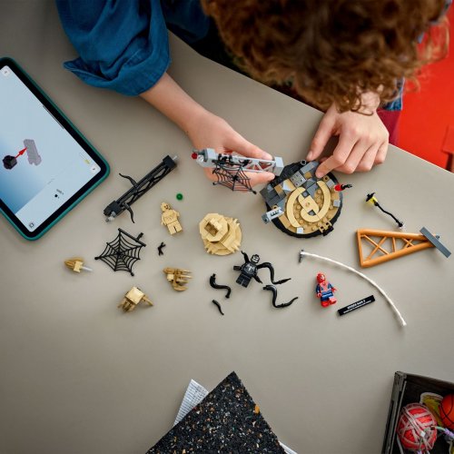 Конструктор LEGO Super Heroes Marvel Легендарна битва: Людина-павук vs. Піщана людина 201 деталь (76334) купити в Україні: Київ, Львів, Хмельницький, Тернопіль, Івано-Франківськ | Низька ціна, відгуки, характеристики від TELEMART фото