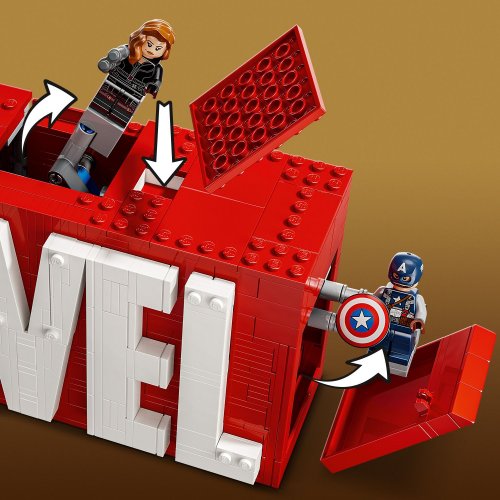 Конструктор LEGO Super Heroes Логотип и минифигурки MARVEL 931 деталь (76313) купить в Украине: Киев, Днепр, Харьков, Одесса  | Низкая цена, отзывы, характеристики от TELEMART фото